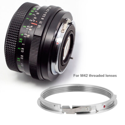 Für M42 Objektiv to Pentax PK K Mount Adapter Ring Fokus M42-PK Bajonett Kamera