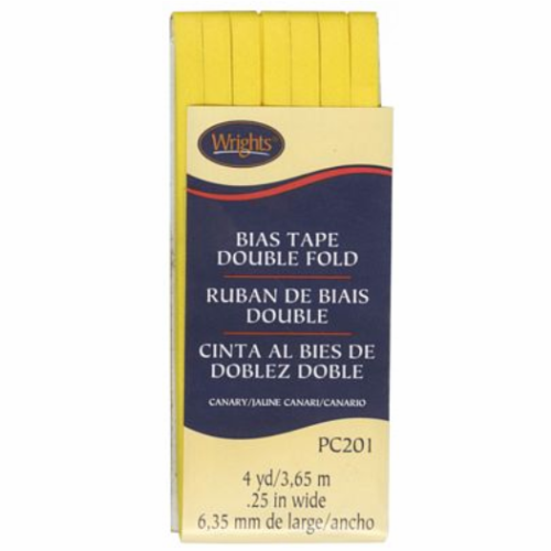 Wrights 1/4" Wide Double Fold Bias Tape 4-Yards Pick Color PC201 - Picture 5 of 21