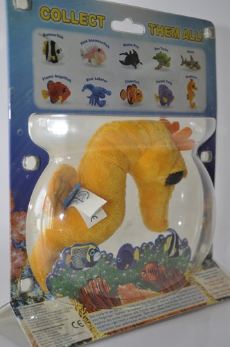 Sea Pals Plush Sea Horse Finger Puppet-2009-Applause/Russ-Rare-Super Cute-Sealed - Picture 19 of 24