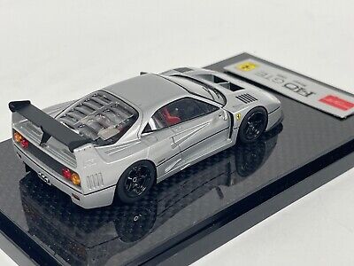1/43 Eidolon Make up Ferrari F40 GTE Street in Silver 1995 1/43 Eidolon Make up Ferrari F40 GTE Street in Silver 1995