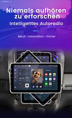 2+64G 10'' Drehbar Bildschirm 1 DIN Android 13 Carplay Auto Autoradio GPS Navi DE