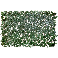 Expandable Artificial Faux Ivy Leaf Privacy Fence Screen Decor Single Panels