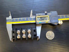 Cinch 3 position terminal strip, 2.6655 inch