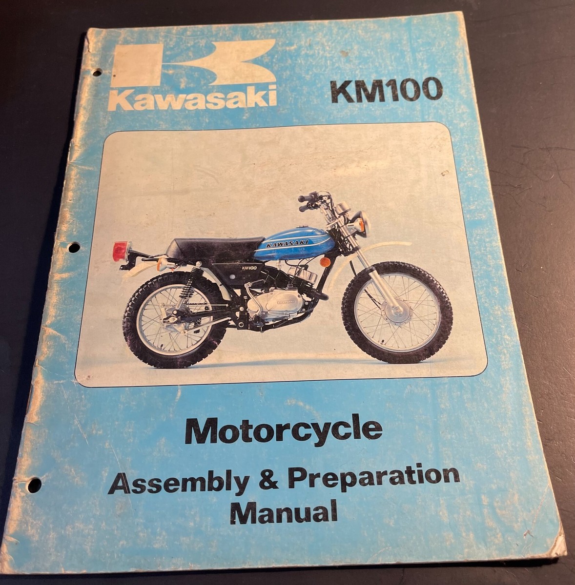 1976-1978 KAWASAKI KM100 ASSEMBLY & PREPARATION MANUAL 99931-1021