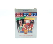 1990 NBA Hoops Collect a Books Checklist Box 4 