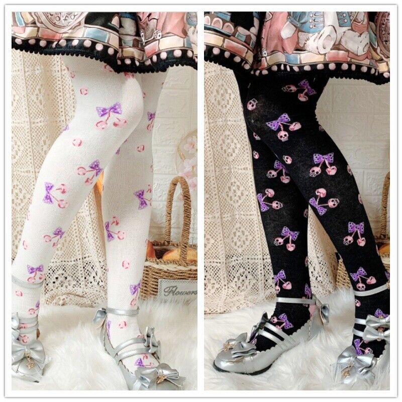 Lolita Stockings Over Knee Thigh High Socks Cotton Blend Lolita Stockings Over Knee Thigh High Socks Cotton Blend