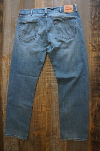 Levis 505 Blank Red Tab Silver Rivets Men's 38x32 Original Fit Blue Jeans  s40196 | eBay