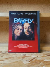 BARFLY DVD Warner Home Video MICKEY ROURKE FAYE DUNAWAY