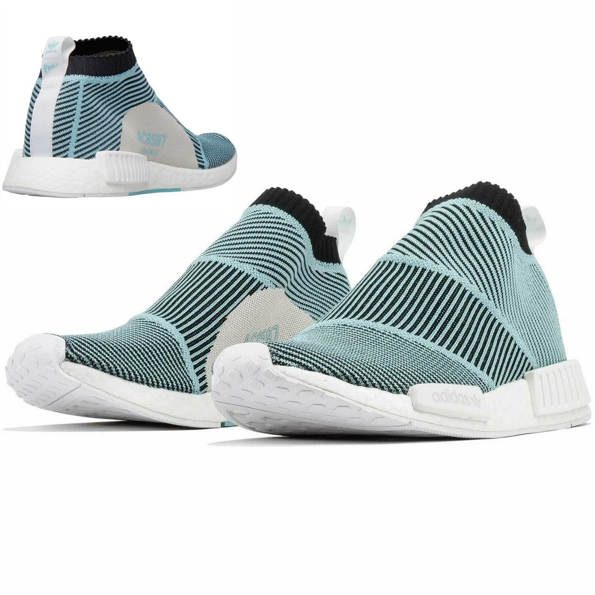 adidas NMD CS1 Parley PK Primeknit Sneaker AC8597 Blue / Core Black / Blue Spiri