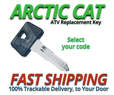 Arctic Cat Keys ATV Replacement Key Cut to your Code D39810-D59597 
