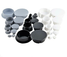 10 Stück Abdeckkappen Lochkappen Abdeckstopfen 3 Farben