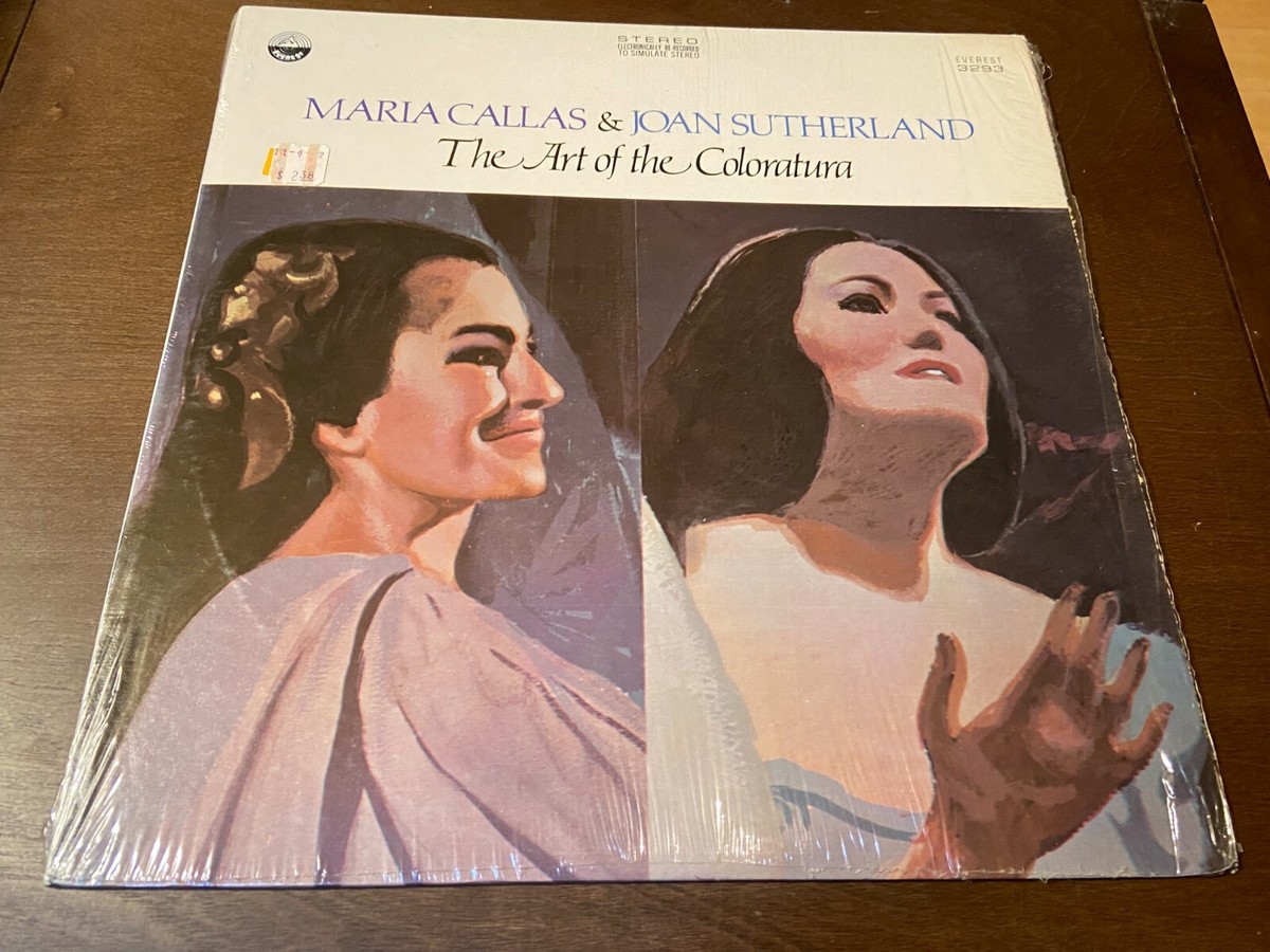 Maria Callas, Joan Sutherland~The Art of the Coloratura~EX~SHRINK