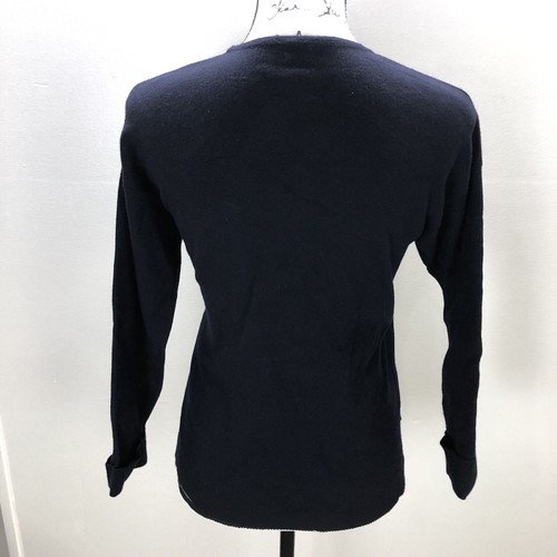 ZARA Crew Neck Long Sleeve Black Casual Pullover Sweater Girl's Size 10 Yrs - Picture 3 of 11