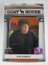 ROB RAMSAY 2024 Leaf Blue Mountain State Metal Goat House ORANGE 11/12 (Y1)