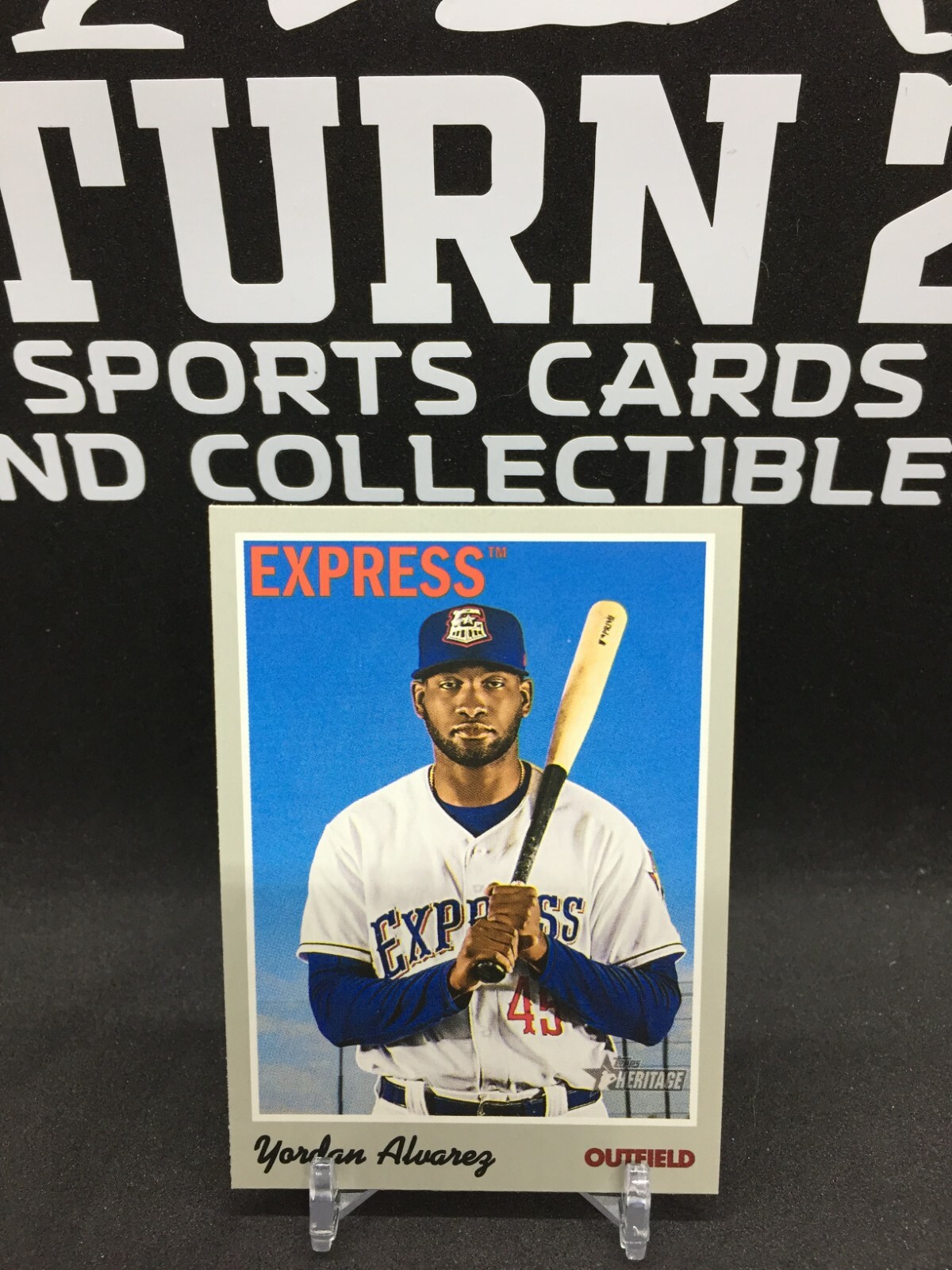 2019 Topps Heritage Minors Baseball YORDAN ALVAREZ #59 Astros $1 Shipping