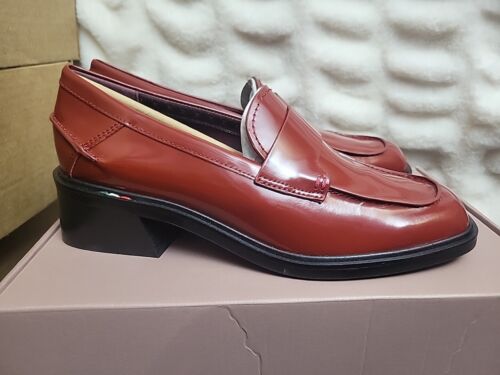 Franco Sarto Gabrielle Loafer Womens Size 10 Red - Picture 2 of 8