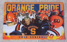 2006 SYRACUSE ORANGE NCAA Football Pocket Schedule