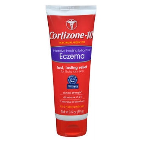 Loción curativa intensiva para eczema Cortizone-10 3,5 oz por Cortizone-10