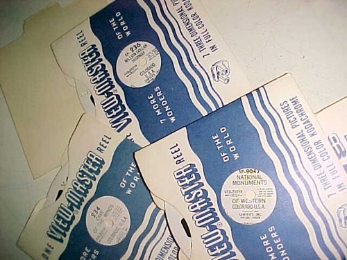 VIEWMASTER LOT - 100+ FILM REELS - PINKY LEE Tarzan - FAIRY TALES - NICE CASE - Picture 11 of 12