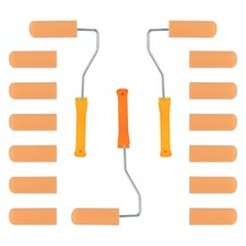 18 X JAK Mini Foam Paint Roller Sleeves Set Painting Decorating DIY Home Kit