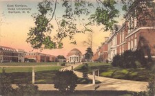 NC~NORTH CAROLINA~DURHAM~DUKE UNIVERSITY~EAST CAMPUS~MAILED 1933