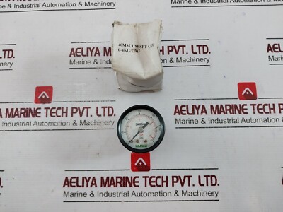WAAREE Druckmanometer 0-4 BAR 0-60 PSI 40MM