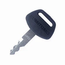 Sumitomo Excavator Ignition Key with OEM Logo S450 fits Case and Link-Belt