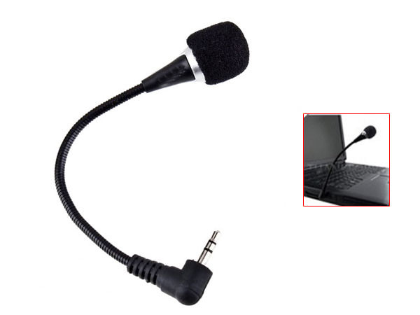 Male Jack AUX Audio Mini Microphone Mic 