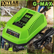 40V Charger For Greenworks G-MAX Lithium Battery 29472 29462 29252 20202
