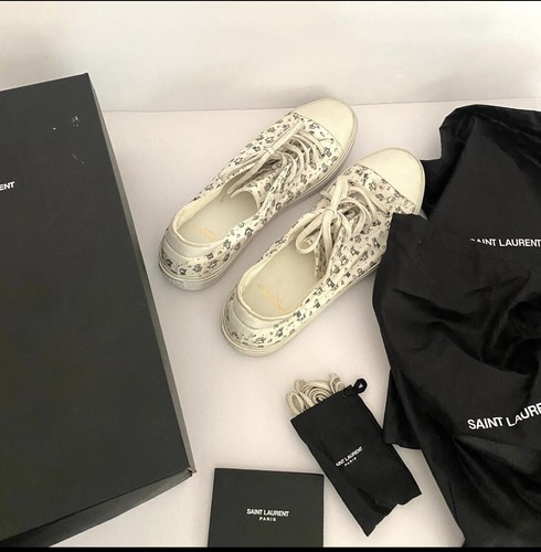 Bedford Low Tops mit Robotern Gr. 41,5 Saint Laurent Neu im Karton - Bild 4 von 4