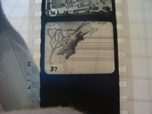 1920's-30's FILMSTRIP: EARLY SETTLERS w/ 37 pics in metal case EARLY IMAGES - Picture 12 of 12