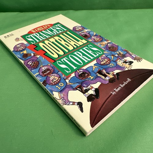 Worlds Strangest Football Stories by Bart Rockwell (1993 Watermill Press) NEW - Picture 2 of 9