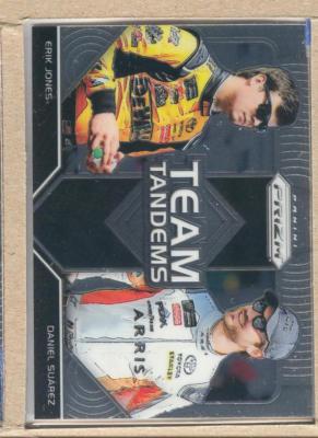 Erik Jones TT10 2018 Panini Prizm Team Tandems Daniel Suarez
