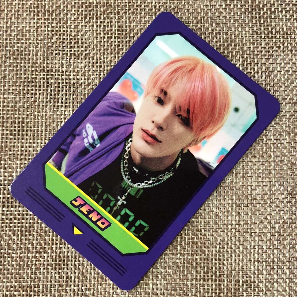 NCT DREAM JENO [GLITCH MODE] Official Matching Photocard, Arcade
