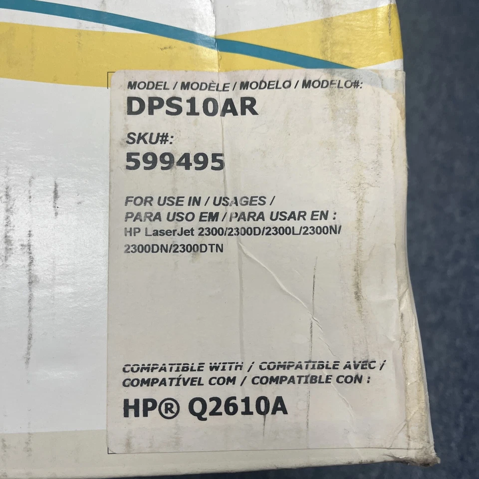 Cartucho de toner compatível HP LaserJet 2300 Q2610A preto - Imagem 2 de 3