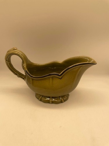 EUC Vintage La Mancha Green Gravy Boat - Picture 3 of 5