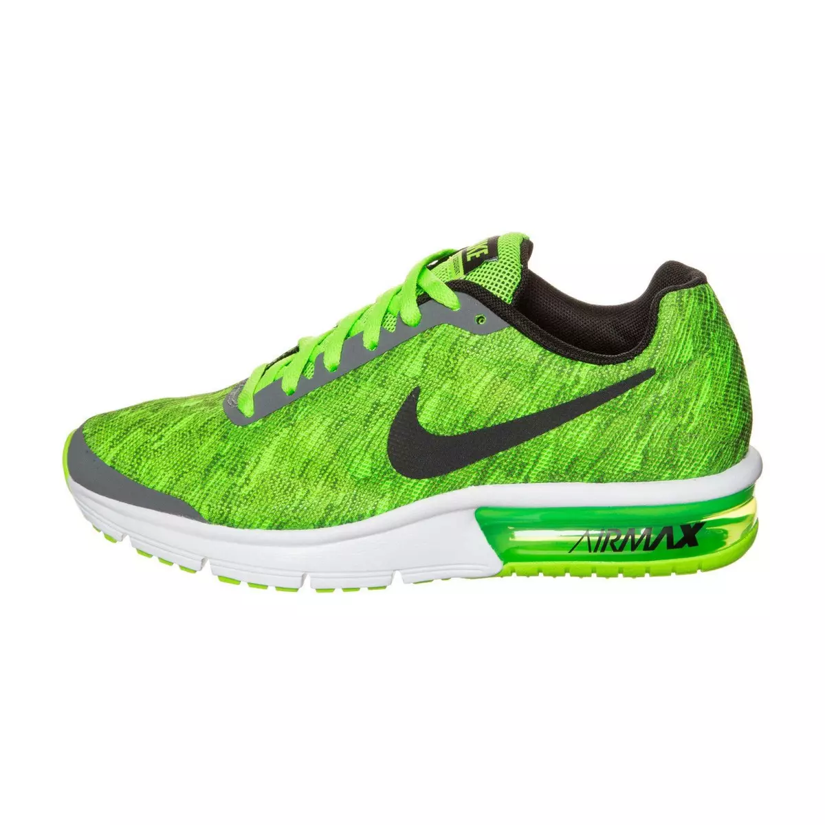 Girls Boys Juniors NIKE AIR MAX SEQUENT PRINT GS Trainers 820329