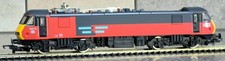 Hornby R062 Class90  '90018' in Rail Express Systems (RES) Livery. Wrong Box