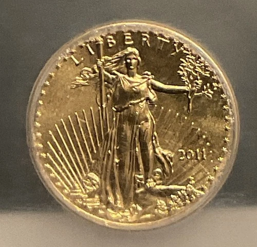 2011 American Gold Eagle 1/10 oz — photo from the most recent tracked eBay sale