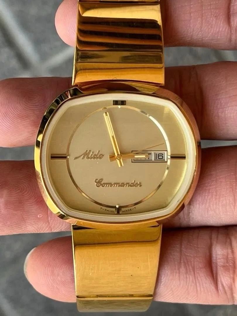Mido Commander Gold Band Wristwatches for sale - eBay