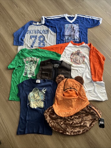 Lot Of Star Wars Licensed Clothing Items Japanese Ewok Hood