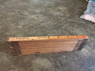 Vintage ''INTERLOX'' Inside Measure Sliding Rule by Master Rule Mfg Co Inc - NY