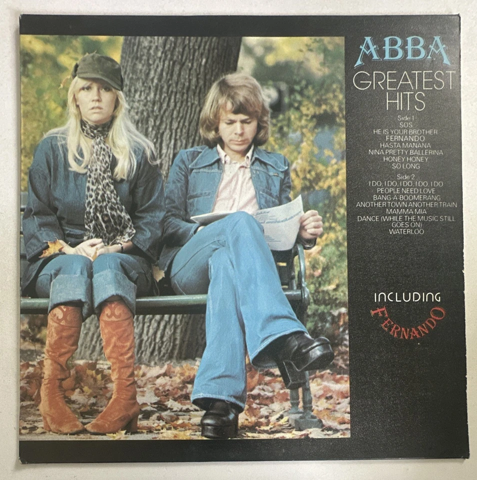 Abba ~ Greatest Hits ~ Vinyl LP Record Italian Issue EX / EX - Image 2 of 4