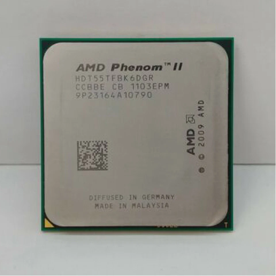 AMD Phenom II X6 1055T Processor 2.8GHz HDT55TFBK6DGR Socket AM3 CPU 95W 667MHz - Image 2 of 4