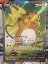 Raichu V (Full Art) 158/172 Swsh09: Brilliant Stars Holo