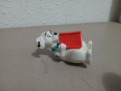 Vintage Disney 101 Dalmatians  Patch  With Red Book Figurine