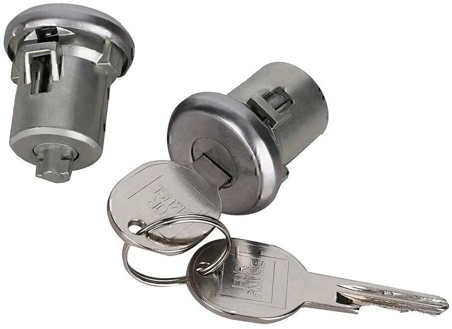 NEW 2X Door Lock Cylinder Set For Chevy Chevrolet GMC Truck SUV Oldsmobile US! - Изображение 4 из 4