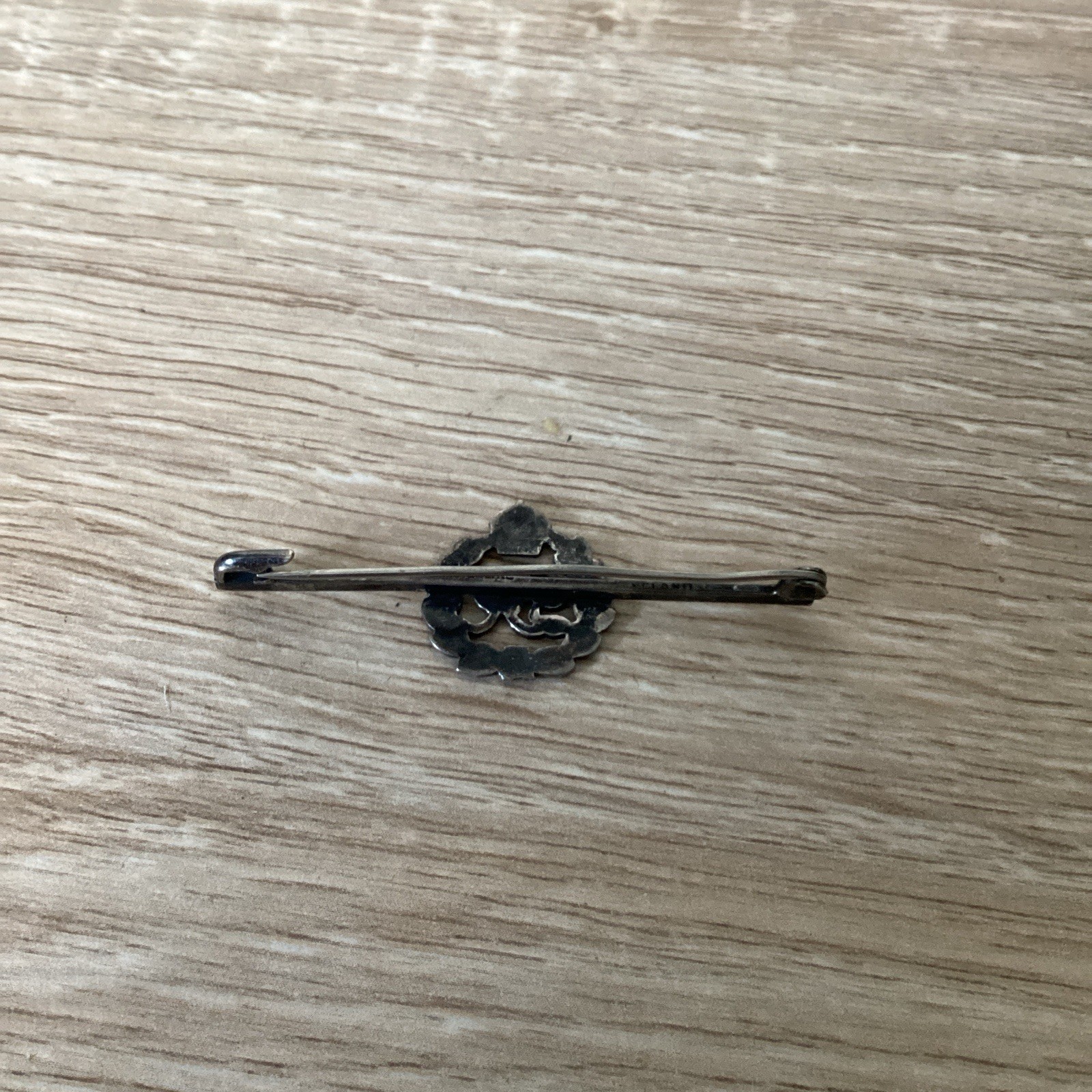 Vintage WW2 Solid Sterling Silver Sweetheart Broo… - image 4