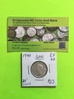 1940 Canadian Silver Quarter [25c] AG  Early King George VI.   EF40.  NICE COIN!