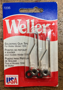 USA Weller 7235 Soldering Gun Tips & Screws for 7200 Gun
